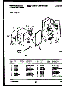 03 - Electrical Parts parts for Frigidaire Air Conditioner AS189L2K2 from AppliancePartsPros.com