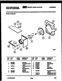 04 - Air Handling Parts parts for Frigidaire Air Conditioner AS189L2K2 from AppliancePartsPros.com