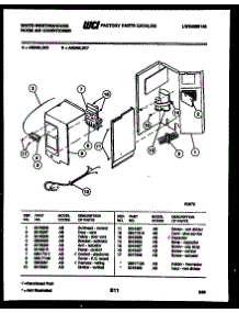 03 - Electrical Parts parts for Frigidaire Air Conditioner AS248L2K2 from AppliancePartsPros.com