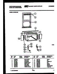 07 - Cabinet And Installation Parts parts for Frigidaire Air Conditioner AS189L2K2 from AppliancePartsPros.com