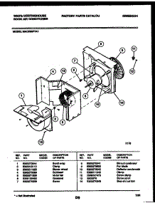 04 - Air Handling Parts parts for Frigidaire Air Conditioner MAC063P7A1 from AppliancePartsPros.com