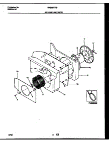 04 - Air Handling Parts parts for Frigidaire Air Conditioner WAB067T7B1 from AppliancePartsPros.com