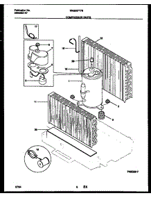 05 - Compressor Parts parts for Frigidaire Air Conditioner WAB067T7B1 from AppliancePartsPros.com