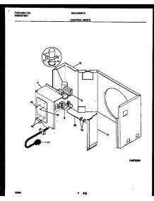 03 - Control Parts parts for Frigidaire Air Conditioner WAC053S7A4 from AppliancePartsPros.com