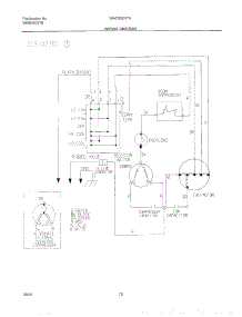 12 - Wiring Diagram parts for White Westinghouse Air Conditioner WAC052K7A2 from AppliancePartsPros.com