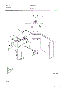 05 - Controls parts for White Westinghouse Air Conditioner WAC060K7A1 from AppliancePartsPros.com