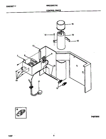 03 - Control  Parts parts for Frigidaire Air Conditioner WAC052G7A2 from AppliancePartsPros.com