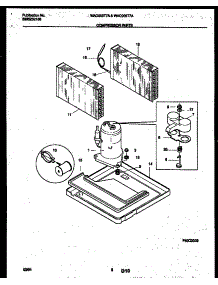 05 - Compressor Parts parts for Frigidaire Air Conditioner WAC056T7A1 from AppliancePartsPros.com