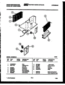 03 - Electrical Parts parts for Frigidaire Air Conditioner AC052M7A2 from AppliancePartsPros.com