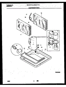 05 - Compressor Parts parts for Frigidaire Air Conditioner WAC077T7A2 from AppliancePartsPros.com