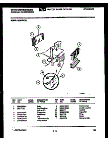 04 - Electrical Parts parts for Frigidaire Air Conditioner AC056N7A1 from AppliancePartsPros.com