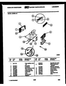 03 - Electrical Parts parts for Frigidaire Air Conditioner AC08EL1A1 from AppliancePartsPros.com
