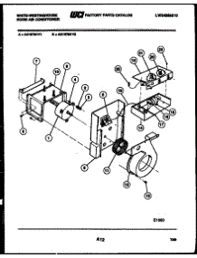 03 - Electrical And Air Handling Parts parts for Frigidaire Air Conditioner AK107M1V1 from AppliancePartsPros.com