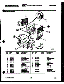 03 - Electrical Parts parts for Frigidaire Air Conditioner AC059K7B2 from AppliancePartsPros.com