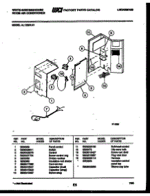 03 - Electrical Parts parts for Frigidaire Air Conditioner AL125N1A1 from AppliancePartsPros.com
