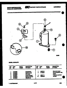 05 - Compressor Parts parts for Frigidaire Air Conditioner AH094J2T3 from AppliancePartsPros.com