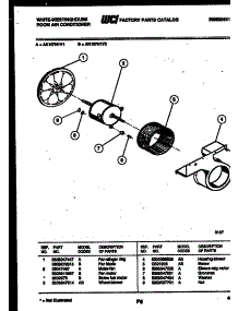 04 - Air Handling Parts parts for Frigidaire Air Conditioner AK107N1V1 from AppliancePartsPros.com