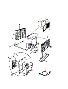 04 - Control Parts parts for Frigidaire Air Conditioner AL119J1A2 from AppliancePartsPros.com