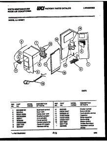 03 - Electrical Parts parts for Frigidaire Air Conditioner AL149N2C1 from AppliancePartsPros.com