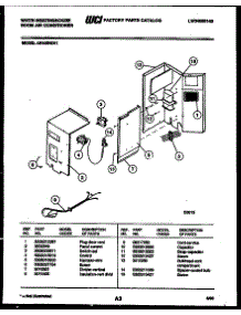 03 - Electrical Parts parts for Frigidaire Air Conditioner AS182N2K1 from AppliancePartsPros.com