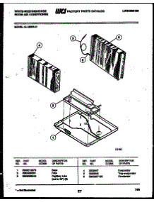 05 - Unit Parts parts for Frigidaire Air Conditioner AL125N1A1 from AppliancePartsPros.com