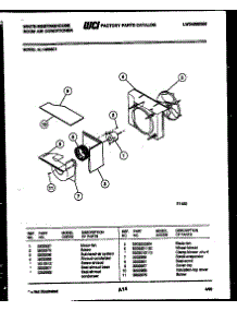 04 - Air Handling Parts parts for Frigidaire Air Conditioner AL149N2C1 from AppliancePartsPros.com