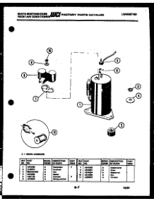 05 - Compressor Parts parts for Frigidaire Air Conditioner AC068K7B2 from AppliancePartsPros.com