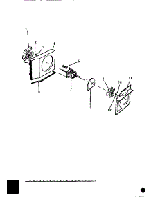 04 - Air Handling Parts parts for Frigidaire Air Conditioner AC083J1A1 from AppliancePartsPros.com