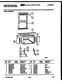 06 - Cabinet And Installation Parts parts for Frigidaire Air Conditioner AS248N2K2 from AppliancePartsPros.com