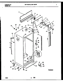 04 - Cabinet Parts parts for Frigidaire Refrigerator WRT19GRAD0 from AppliancePartsPros.com