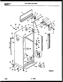 04 - Cabinet Parts parts for Frigidaire Refrigerator WRT19NRBD1 from AppliancePartsPros.com
