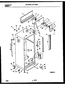 05 - Cabinet Parts parts for Frigidaire Refrigerator WRT19NZBW0 from AppliancePartsPros.com