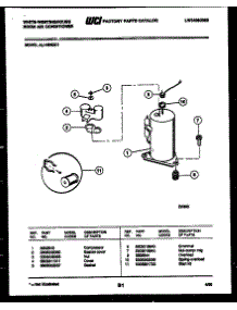 05 - Compressor Parts parts for Frigidaire Air Conditioner AL149N2C1 from AppliancePartsPros.com