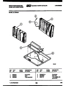 06 - Unit Parts parts for Frigidaire Air Conditioner AL149N2C1 from AppliancePartsPros.com