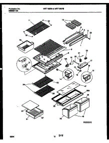 06 - Shelves And Supports parts for Frigidaire Refrigerator WRT19GRAD0 from AppliancePartsPros.com