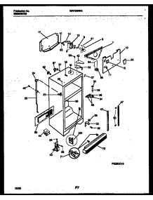 03 - Cabinet Parts parts for Frigidaire Refrigerator WRT22NRAW0 from AppliancePartsPros.com
