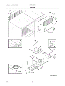 09 - System parts for White Westinghouse Refrigerator WRT8A1EW6 from AppliancePartsPros.com