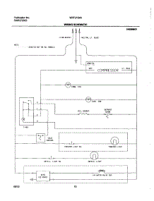 10 - Wiring Schematic parts for White Westinghouse Refrigerator WRT21S4AW2 from AppliancePartsPros.com