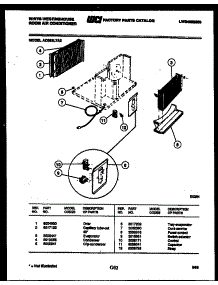 03 - Electrical Parts parts for Frigidaire Air Conditioner AC053L7A2 from AppliancePartsPros.com