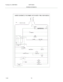 10 - Wiring Schematic parts for White Westinghouse Refrigerator WWTR1802KW5 from AppliancePartsPros.com