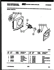 04 - Air Handling Parts parts for Frigidaire Air Conditioner AC053L7A2 from AppliancePartsPros.com