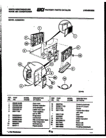 03 - Electrical Parts parts for Frigidaire Air Conditioner AC059N7B1 from AppliancePartsPros.com