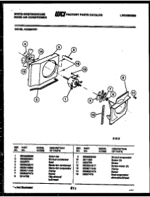 04 - Air Handling Parts parts for Frigidaire Air Conditioner AC059N7B1 from AppliancePartsPros.com