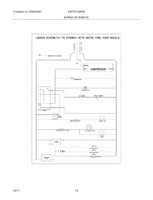 10 - Wiring Schematic parts for White Westinghouse Refrigerator WWTR1502KW8 from AppliancePartsPros.com