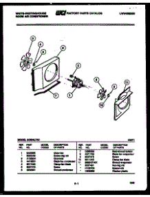 04 - Air Handling Parts parts for Frigidaire Air Conditioner AC064L7A3 from AppliancePartsPros.com