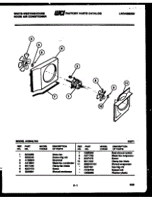 05 - Compressor Parts parts for Frigidaire Air Conditioner AC064L7A3 from AppliancePartsPros.com