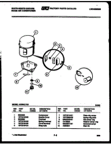06 - Cabinet And Installation Parts parts for Frigidaire Air Conditioner AC064L7A3 from AppliancePartsPros.com
