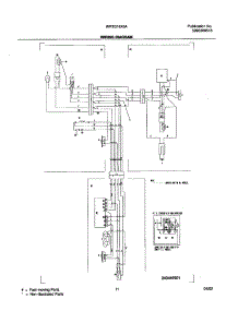 11 - Wiring Diagram parts for White Westinghouse Refrigerator WRTG18X6AW1 from AppliancePartsPros.com