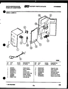 03 - Electrical Parts parts for Frigidaire Air Conditioner AL095N1A1 from AppliancePartsPros.com