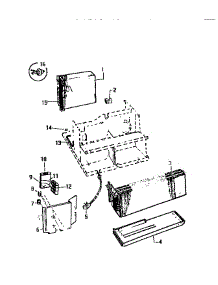 03 - Controls parts for Frigidaire Air Conditioner AL183J2A1 from AppliancePartsPros.com